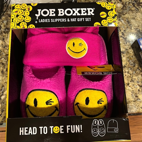 Joe boxer women's slippers clearance
